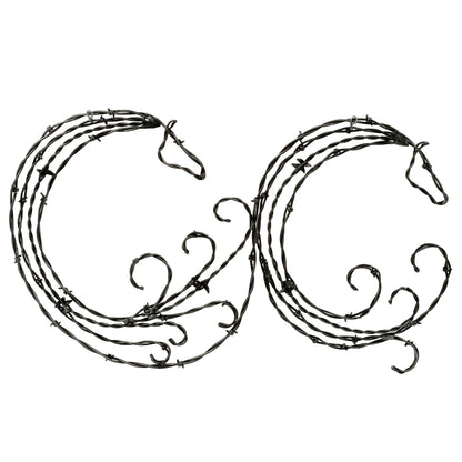 Horse Barbed Wire Wall Hanging | Mill Iron West