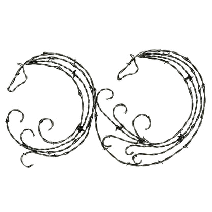 Horse Barbed Wire Wall Hanging | Mill Iron West