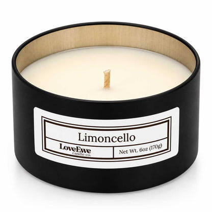 Limoncello Scented Candle | 6 oz | Love Ewe Candle Company