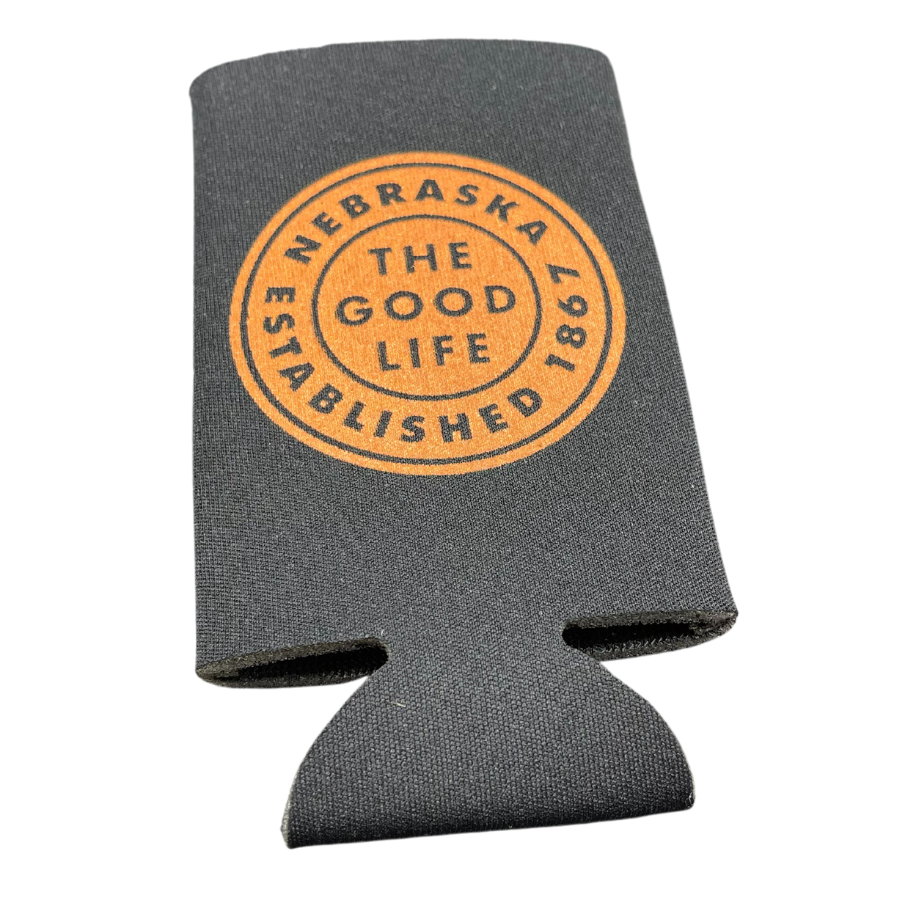 Nebraska The Good Life Est. 1867 Koozie | HEARTlandia