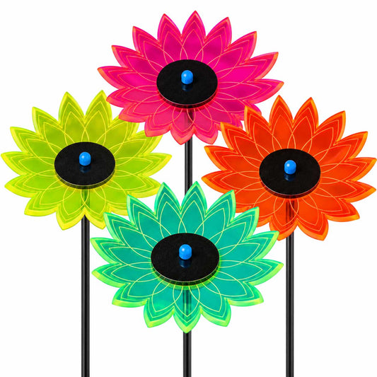 Sunflower Yard Decor | Multiple Colors | Glowing Creation