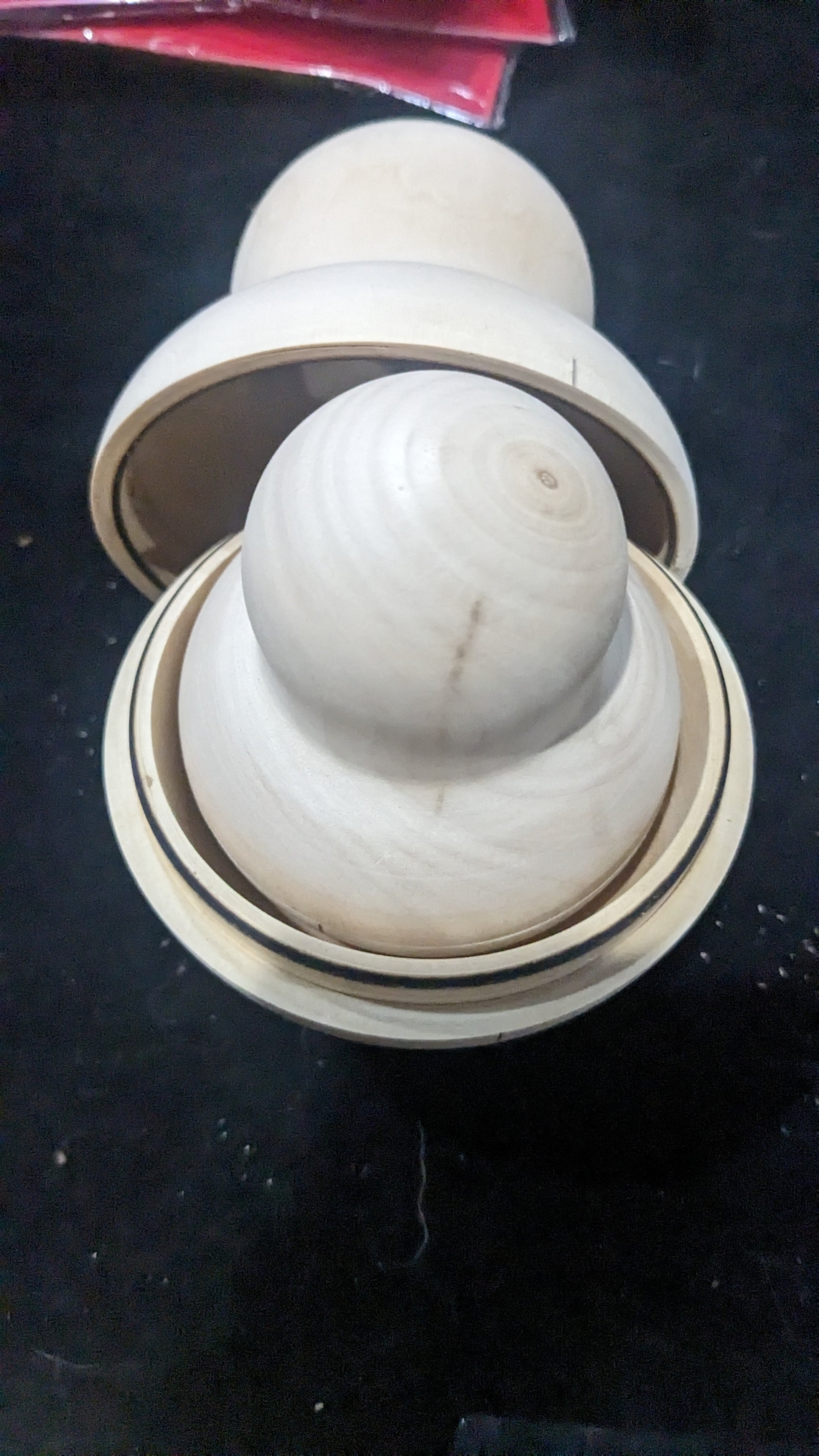 Potbellied Blank Nesting Doll DIY 5 piece 4"