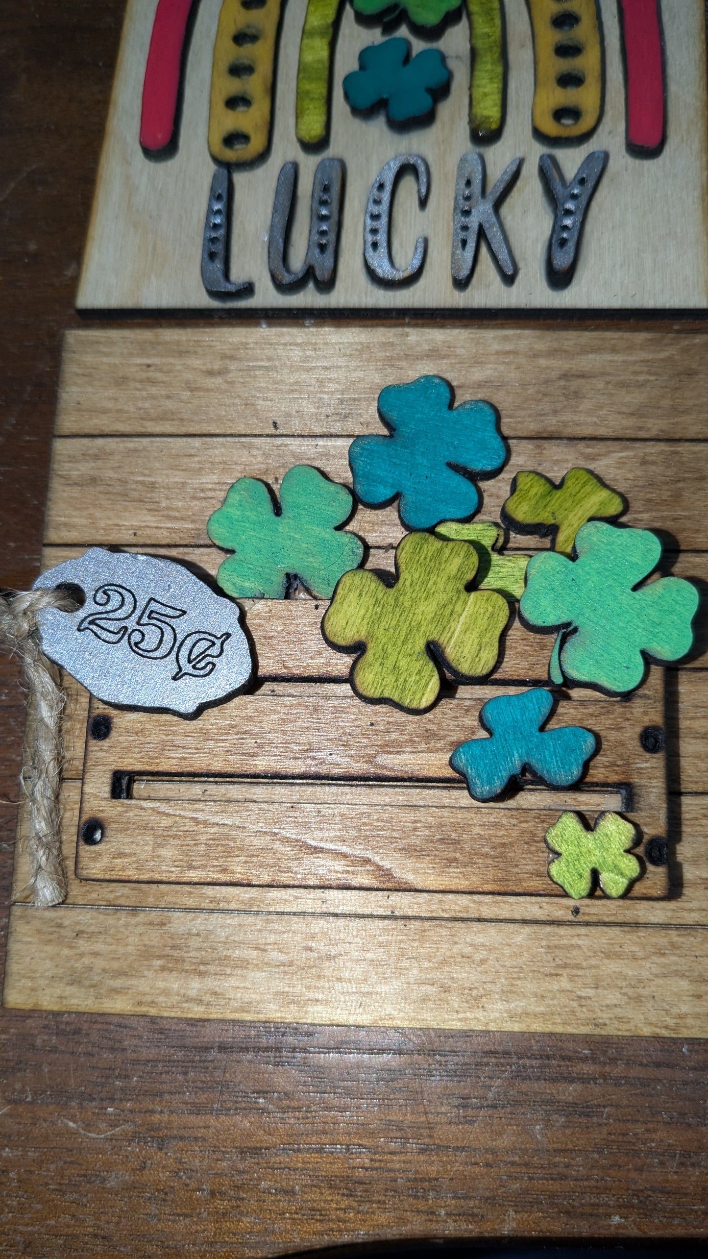 St. Patrick's Day kit for interchangeable arch or rectangle frame. FRAME SOLD SEPARATELY