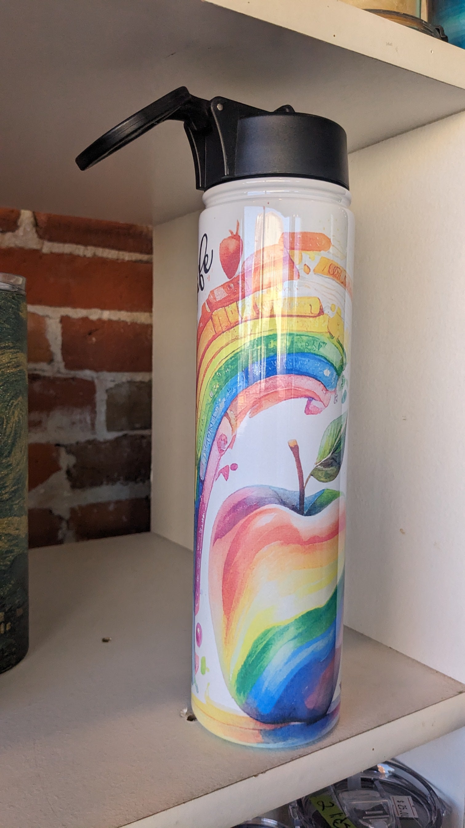 25 oz stainless steel, insulated Hydro Bottle Teacher Life Teacher Gift 25T
