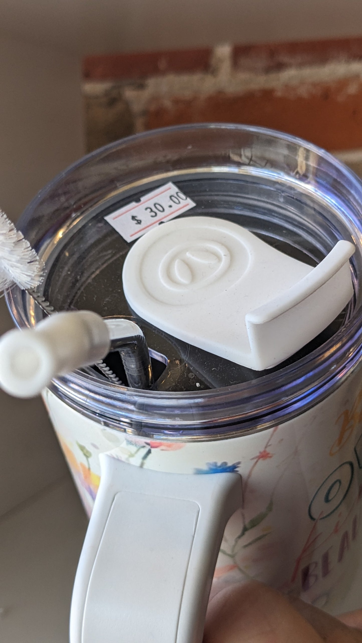 30 Oz Stainless Steel Insulated Tumbler says, "Bee Sweet, Bee Kind, Bee Happy" tbee1