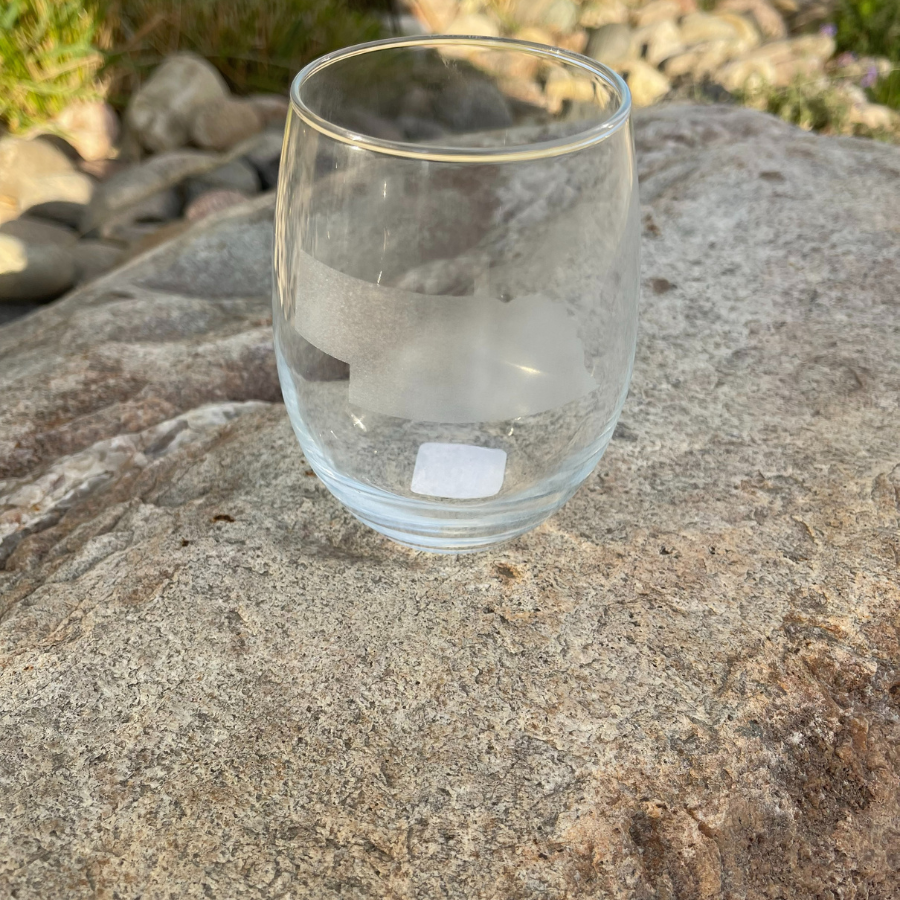 Stemless Wine Glass | Customizable | RCK Creations & More