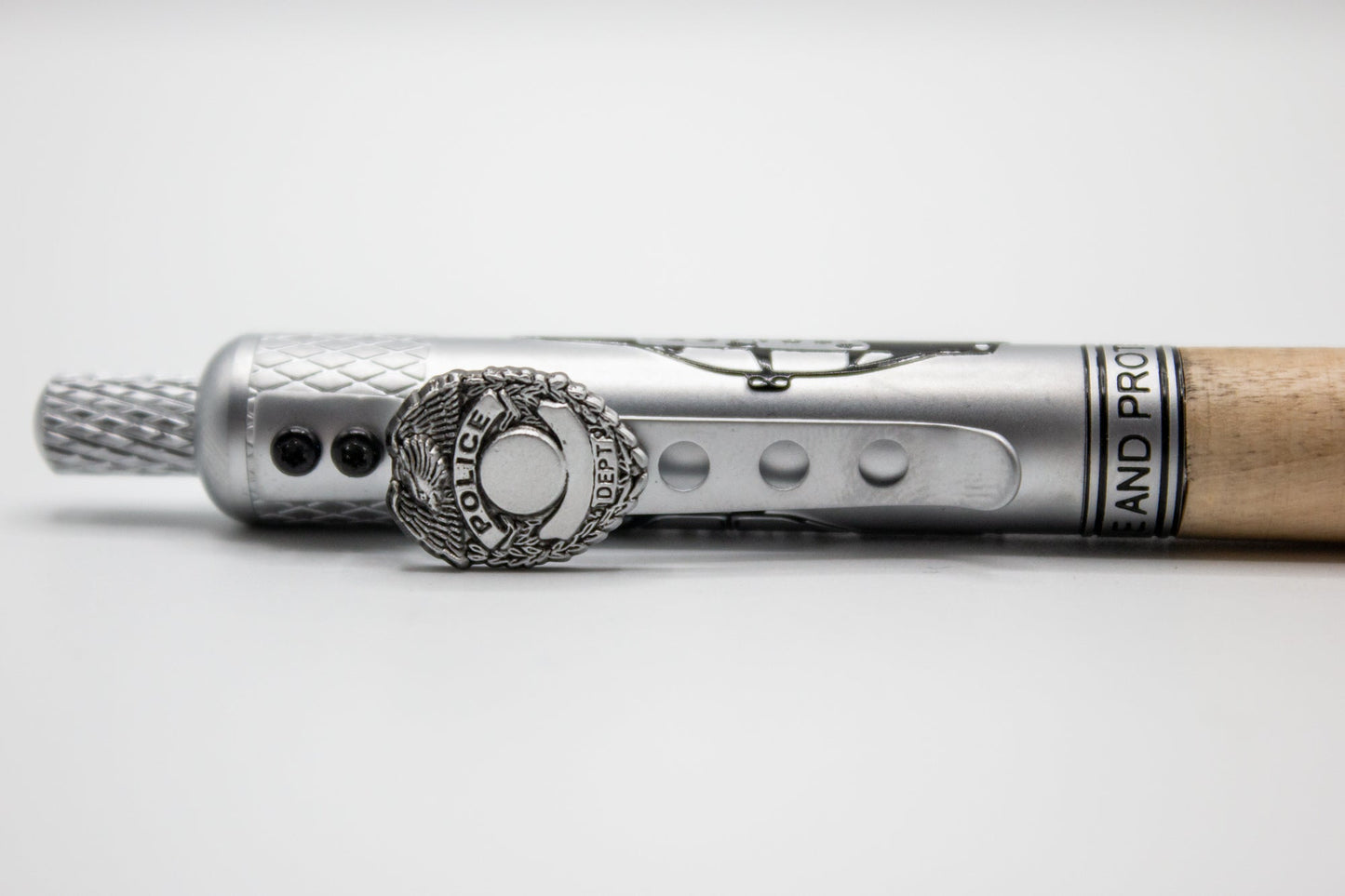 SALE | Police Pen | Light Stained | Handmade