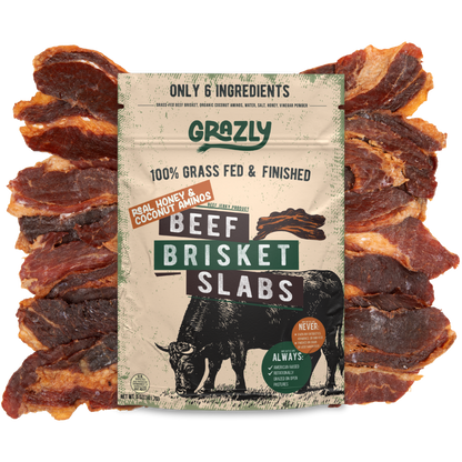 Raw Honey & Coconut Aminos Brisket Slabs 1 Pack