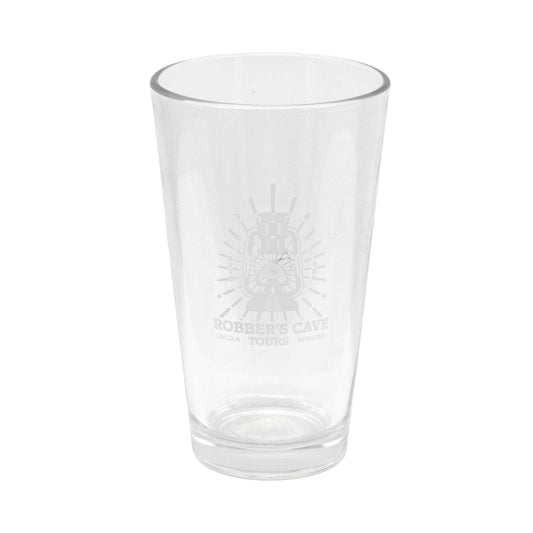 Robber's Cave Pint Glass | 16 oz | Robber's Cave