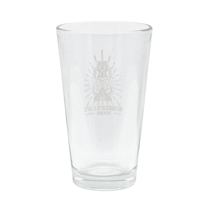 Robber's Cave Pint Glass | 16 oz | Robber's Cave