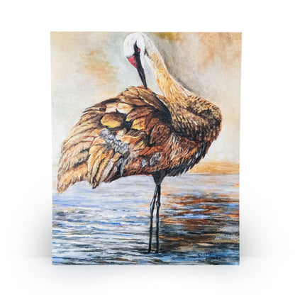 Crane Print | 11" X 14" | Multiple Designs | Sheryll Hickman Art