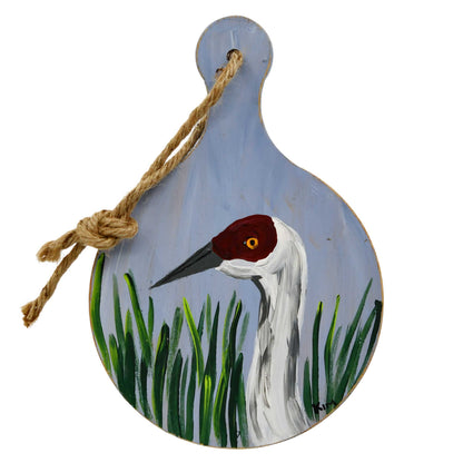 Painted Crane Board Decor | Various Designs | The Painted Attic
