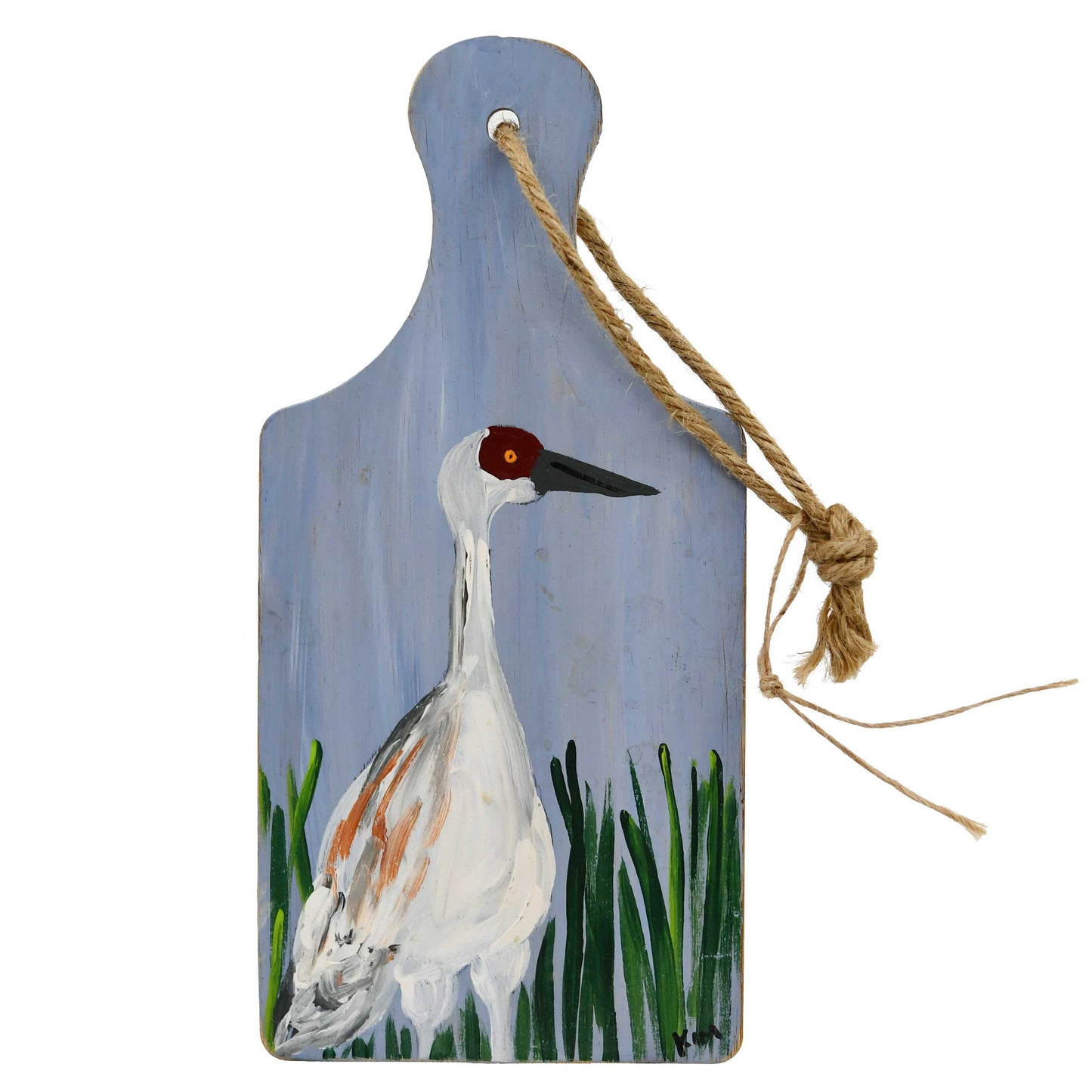 Painted Crane Board Decor | Various Designs | The Painted Attic