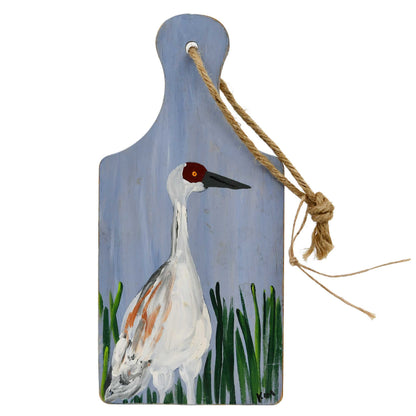 Painted Crane Board Decor | Various Designs | The Painted Attic