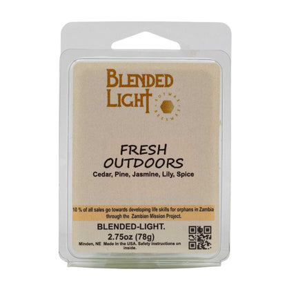 Fresh Outdoors Scented Wax Melts | 2.75 oz | Blended Light
