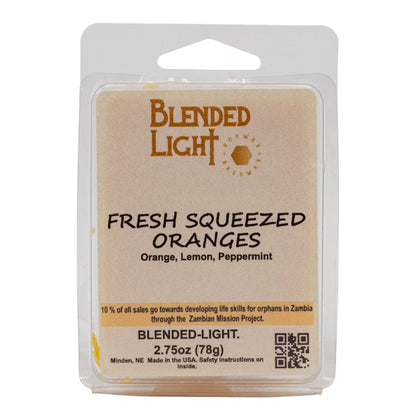 Freshly Squeezed Orange Scented Wax Melts | 2.75 oz | Blended Light