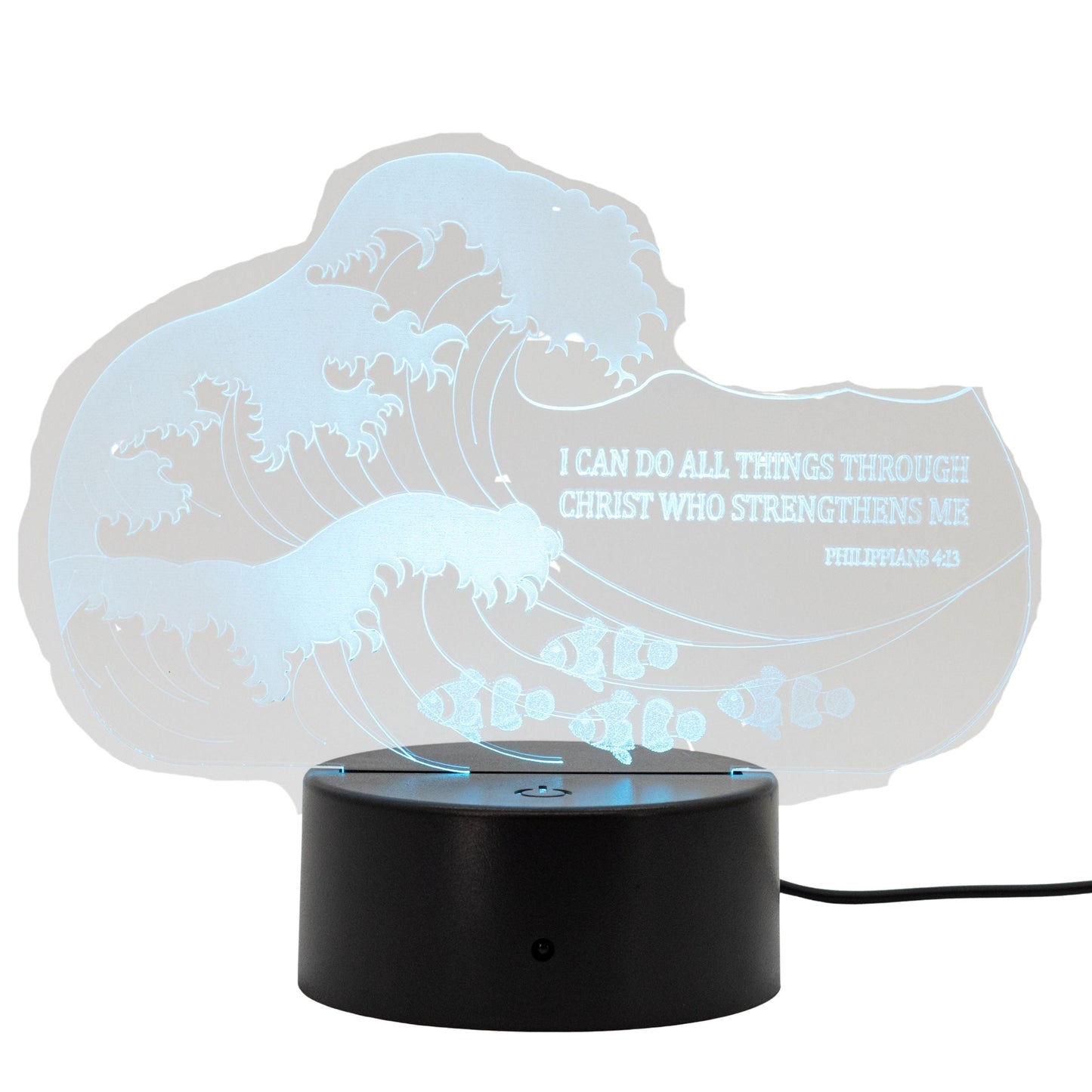 Inspirational LED Lighted Plaque | Multiple Sayings | Glowing Creation