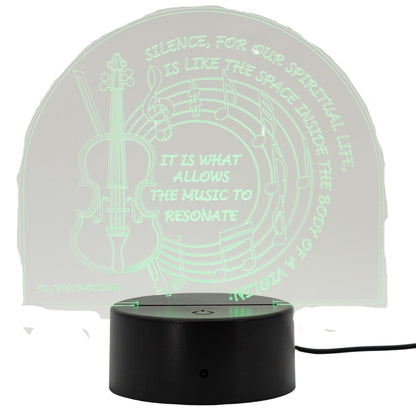 Inspirational LED Lighted Plaque | Multiple Sayings | Glowing Creation
