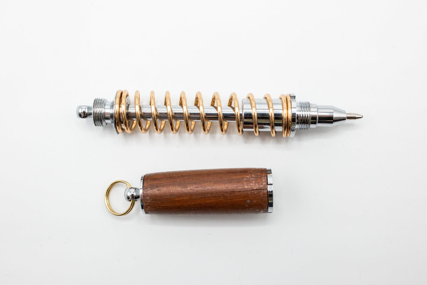 SALE | Shock Absorber Pen | Dark Stained | Handmade