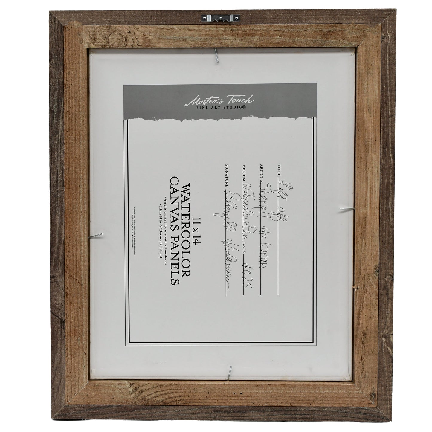 Crane Painting | 14.5 x 17.5 | Frame Included | Sheryll Hickman Art