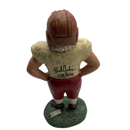Retro Husker Santa Figurine | Bert Anderson Collection