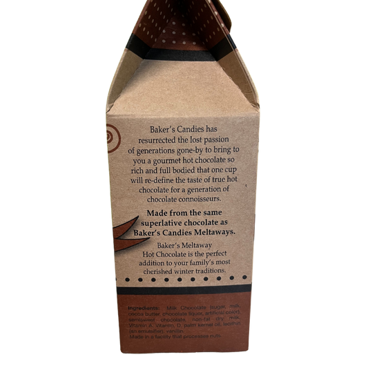 Meltaway Hot Chocolate | 14 oz | Baker's Candies