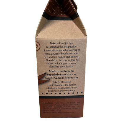 Meltaway Hot Chocolate | Pack of 2 | 14 oz | Baker's Candies