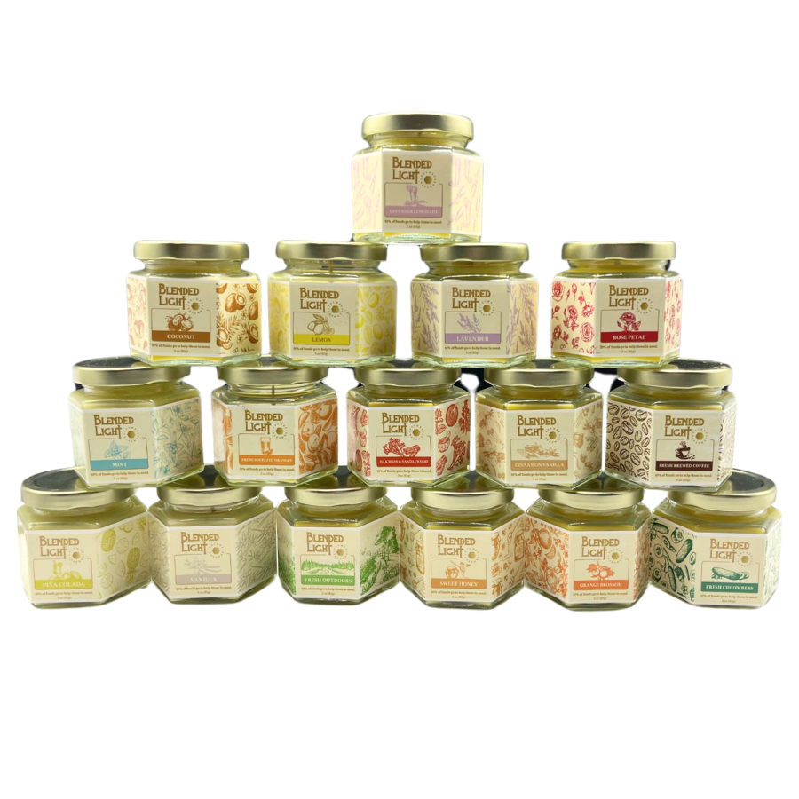 Coffee Scented Candle | Multiple Sizes | Blended Light