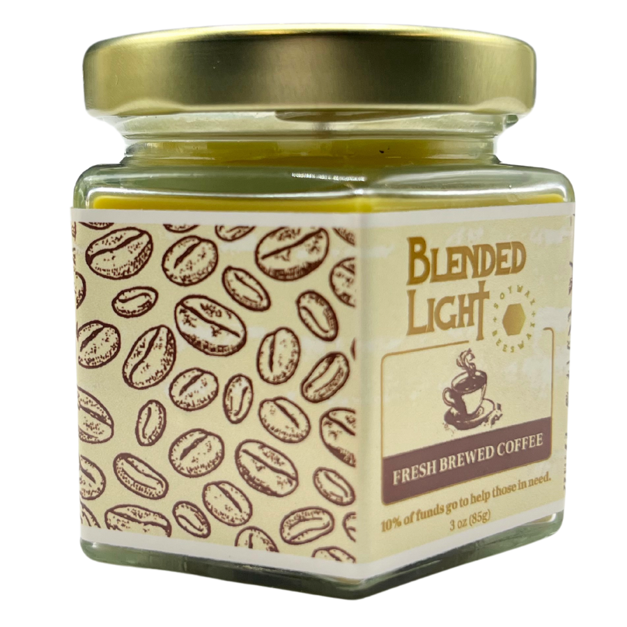 Coffee Scented Candle | Multiple Sizes | Blended Light