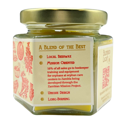 Oakmoss & Sandalwood Scented Candle | Multiple Sizes | Blended Light