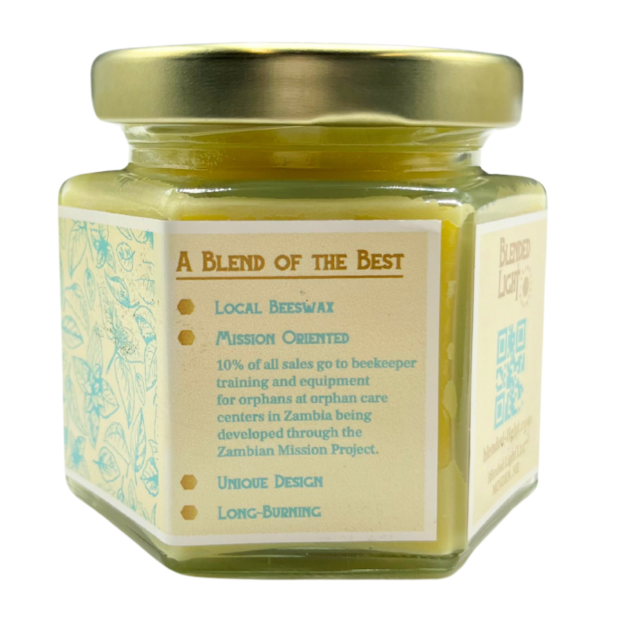 Mint Scented Candle | Multiple Sizes | Blended Light