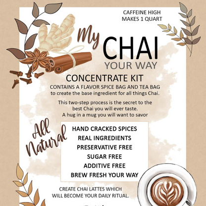 DIY Chai Tea Kit | Pack of 2 | Tea n More