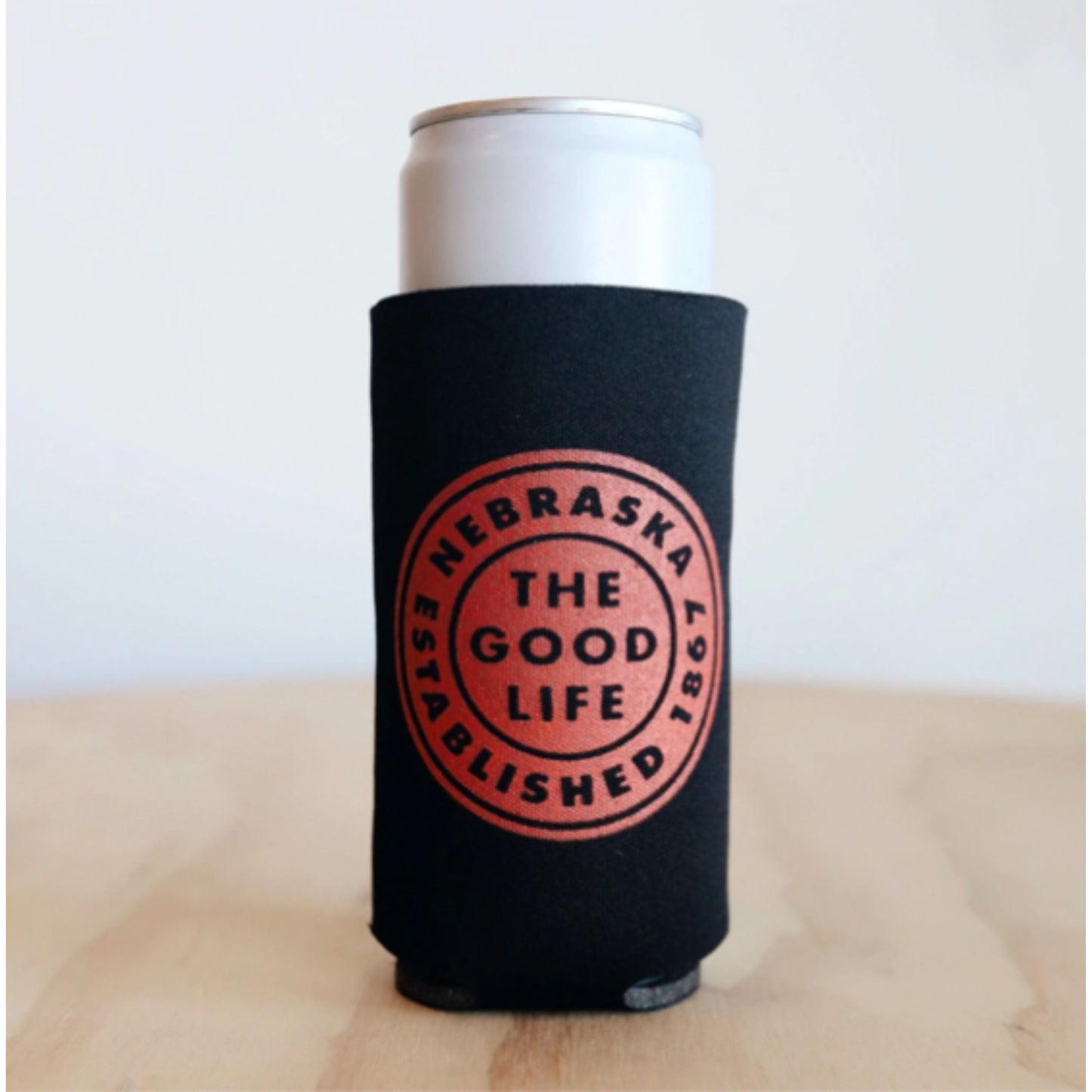 Nebraska The Good Life Est. 1867 Koozie | HEARTlandia