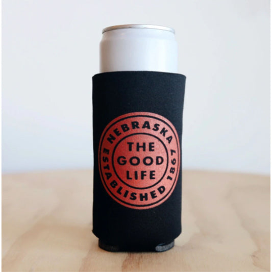 Nebraska The Good Life Est. 1867 Koozie | HEARTlandia
