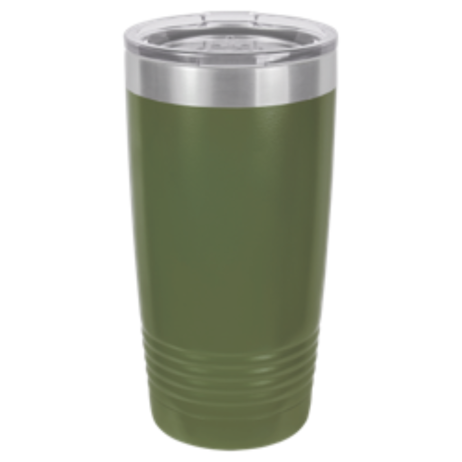 Stainless Steel Vacuum Insulated Tumbler | 20 oz | Customizable | RCK Creations & More