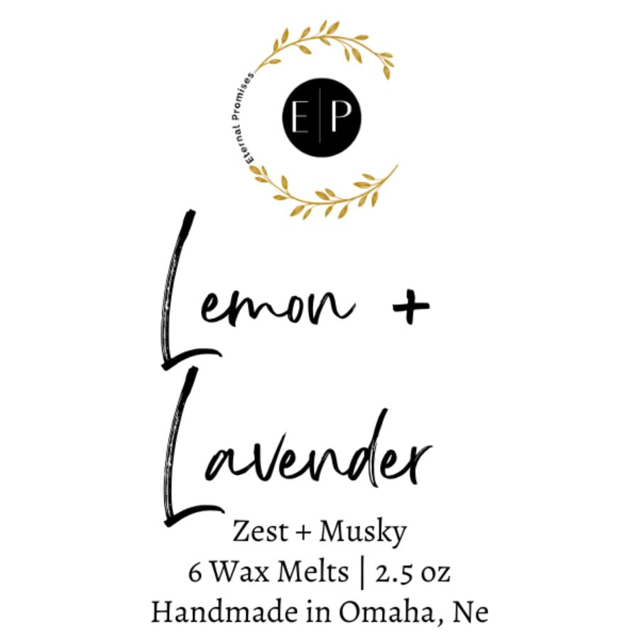 Lemon & Lavender Scented Wax Melt | 2.5 oz | Eternal Promises