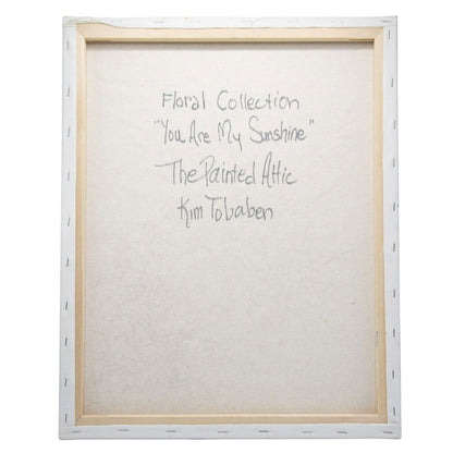 You Are My Sunshine Canvas Painting | 20" x 16" | The Painted Attic