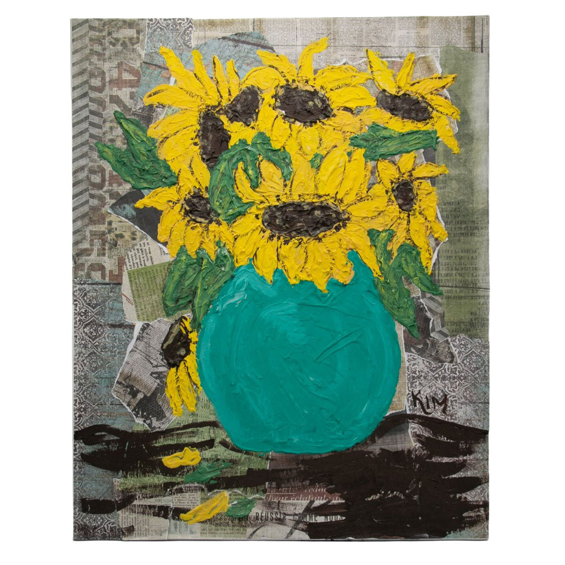 You Are My Sunshine Canvas Painting | 20" x 16" | The Painted Attic