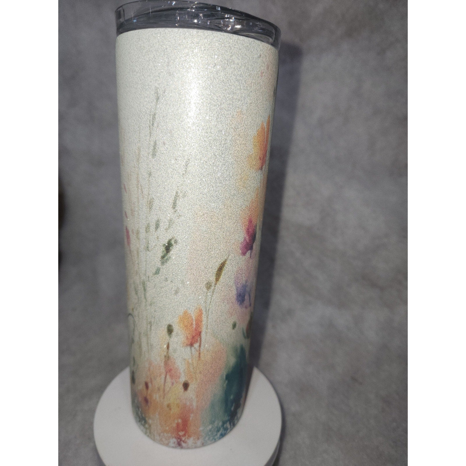 20 oz Stainless Steel Glitter Tumbler Be Your Own Kind of Beautiful tg61