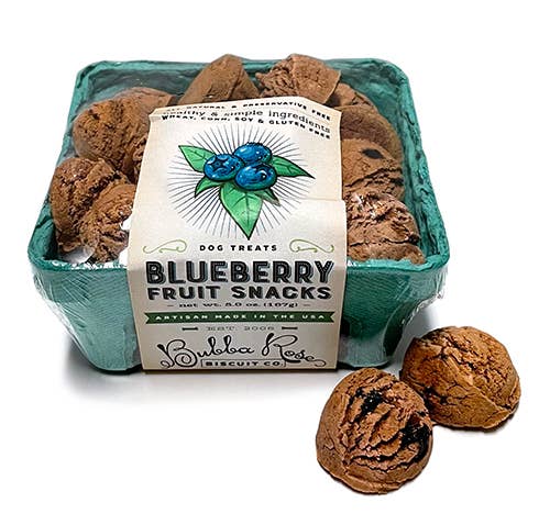 Pet Treat Blueberry Fruit Crate Box br2