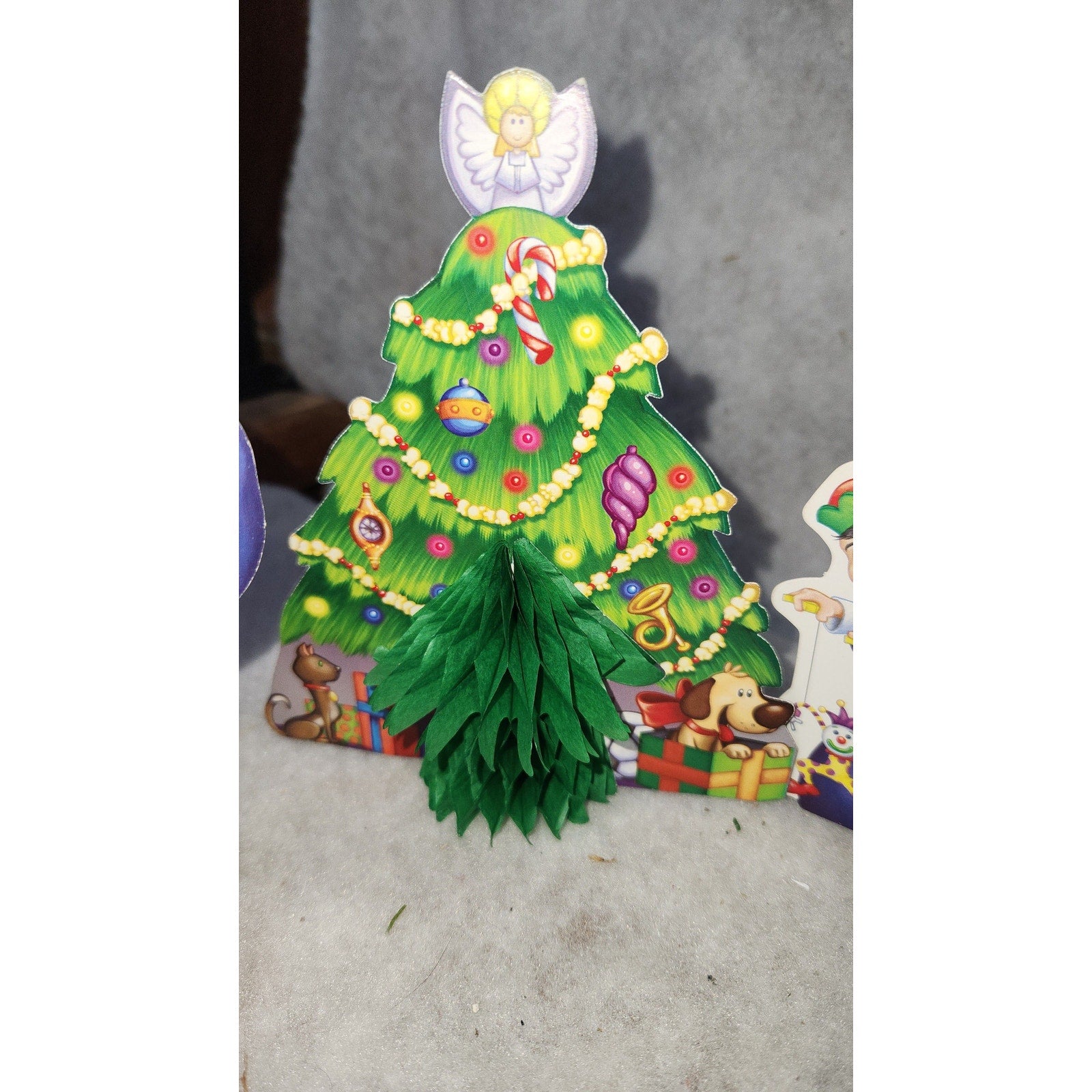 Vintage Honeycomb Christmas Figures 2006