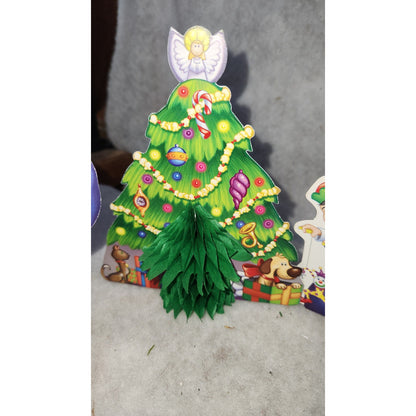 Vintage Honeycomb Christmas Figures 2006