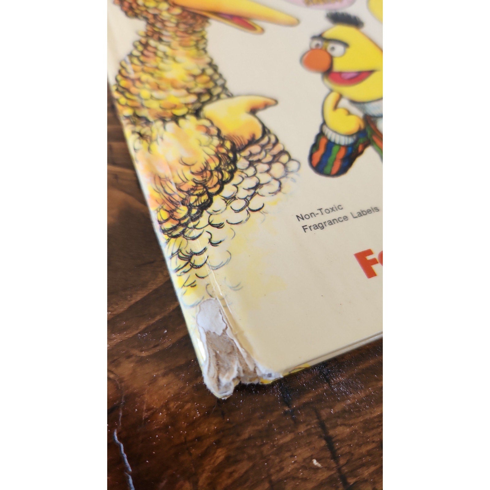 vintage See No Evil, Hear No Evil, SMELL NO EVIL Sesame Street 1975 Hardcover Book