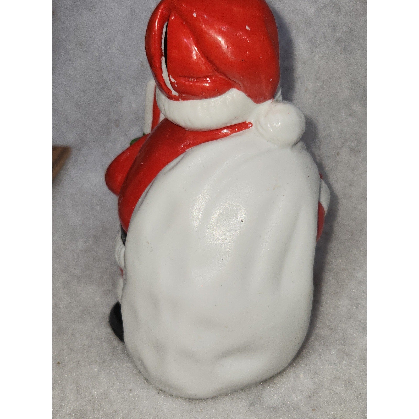 Vintage Enesco Japan Ceramic Santa Claus Coin Bank cb76