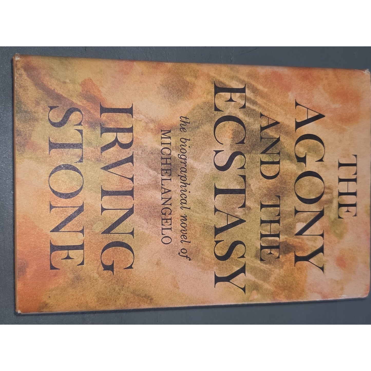 Vintage The Agony & The Ecstasy: A Novel of Michelangelo Irving Stone 1961 BCE