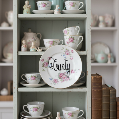 Cunty Vintage Plate