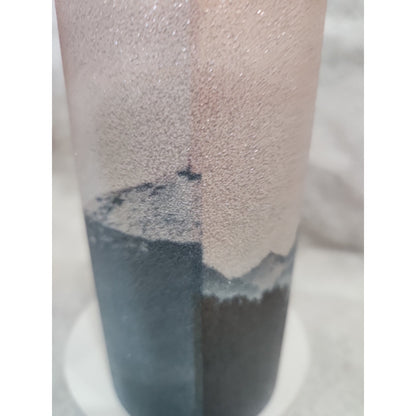 20 oz Stainless Steel Glitter Tumbler Life is Meant For Good Friends & Great Adventure tl6
