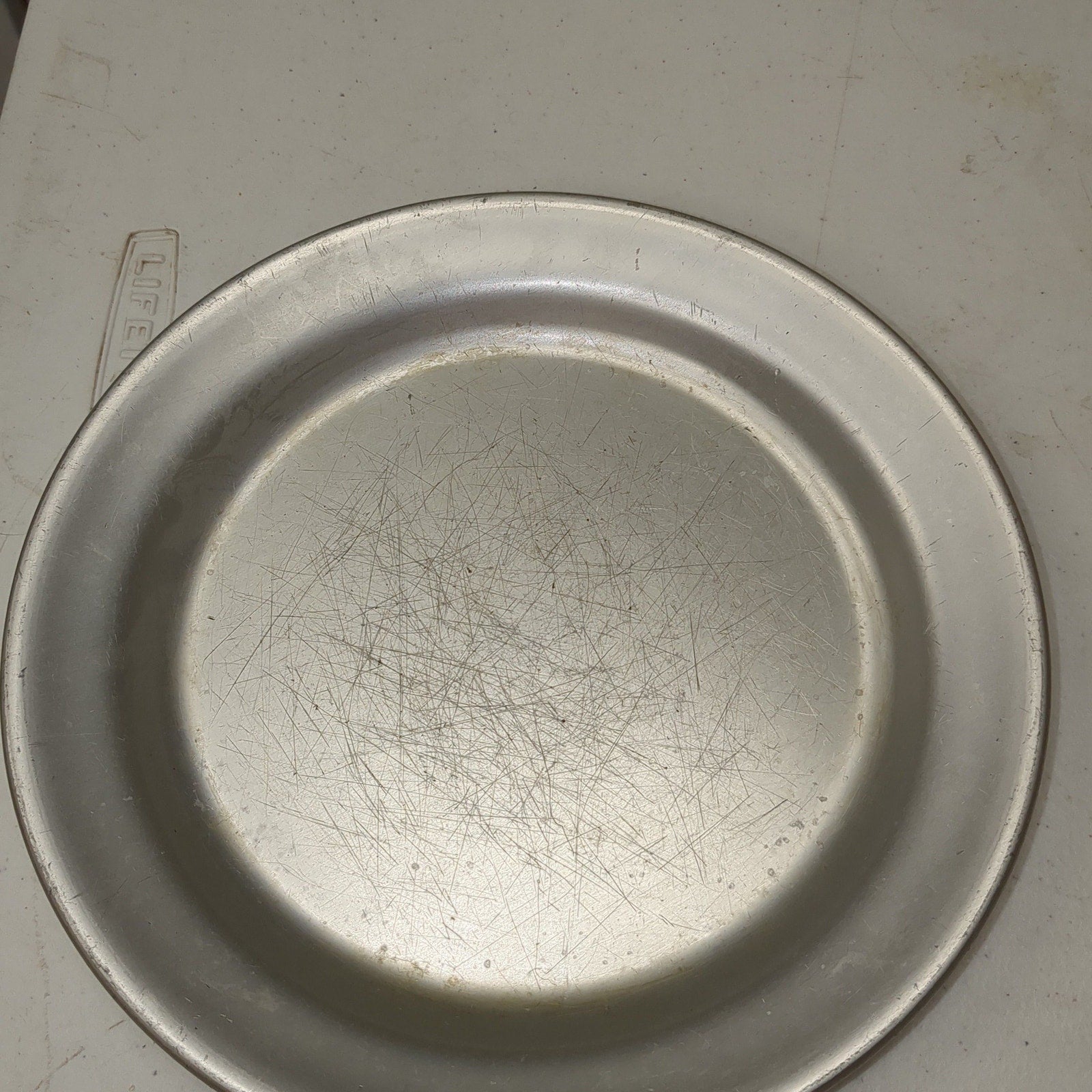 Vintage plate from officer's mess kit Alu121