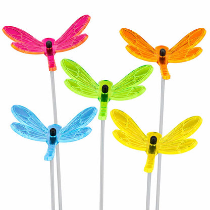 Small Garden Dragonfly Decor | Multiple Colors | Glowing Creation