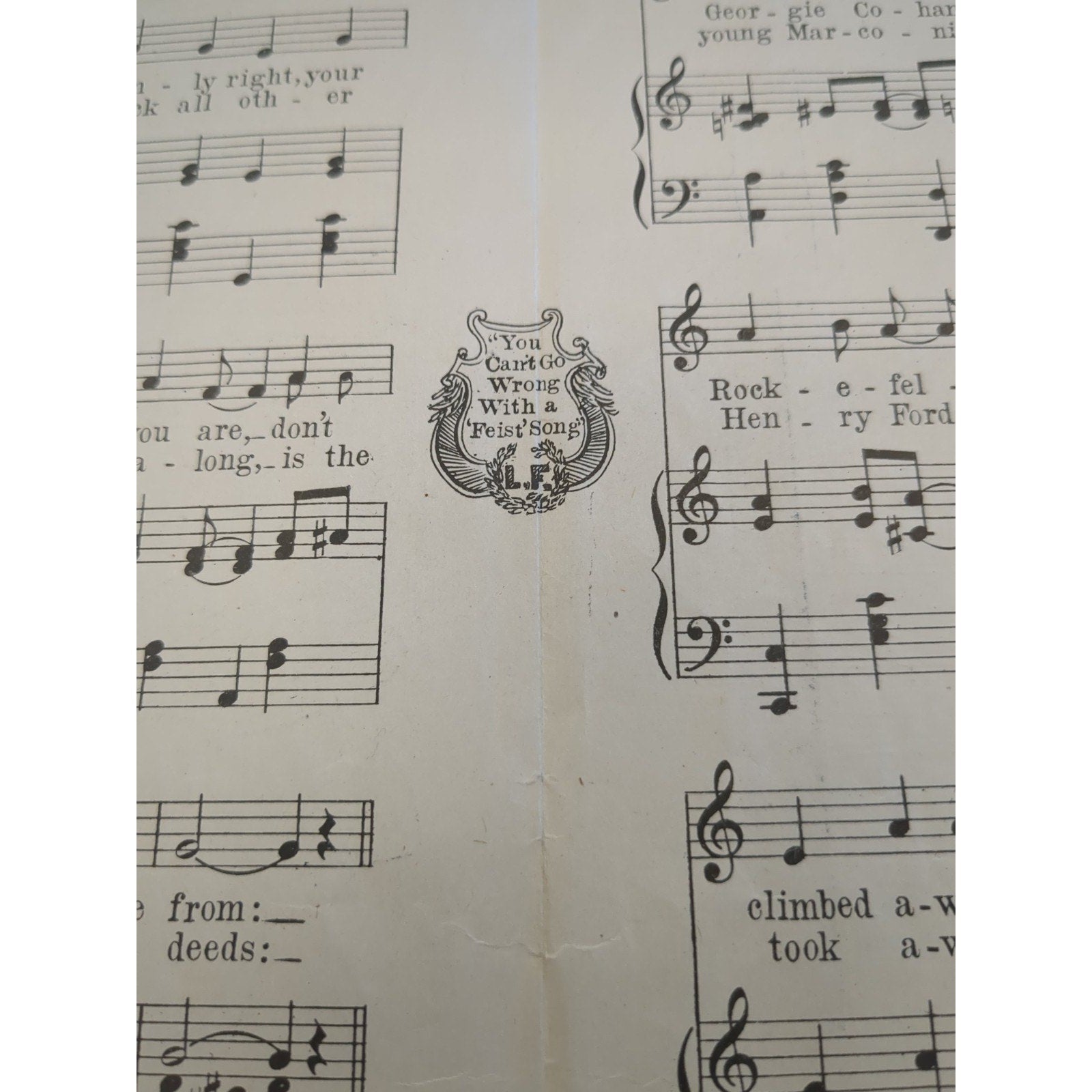 It's Not Your Nationality (It's Simply You) - 1916 large sheet music